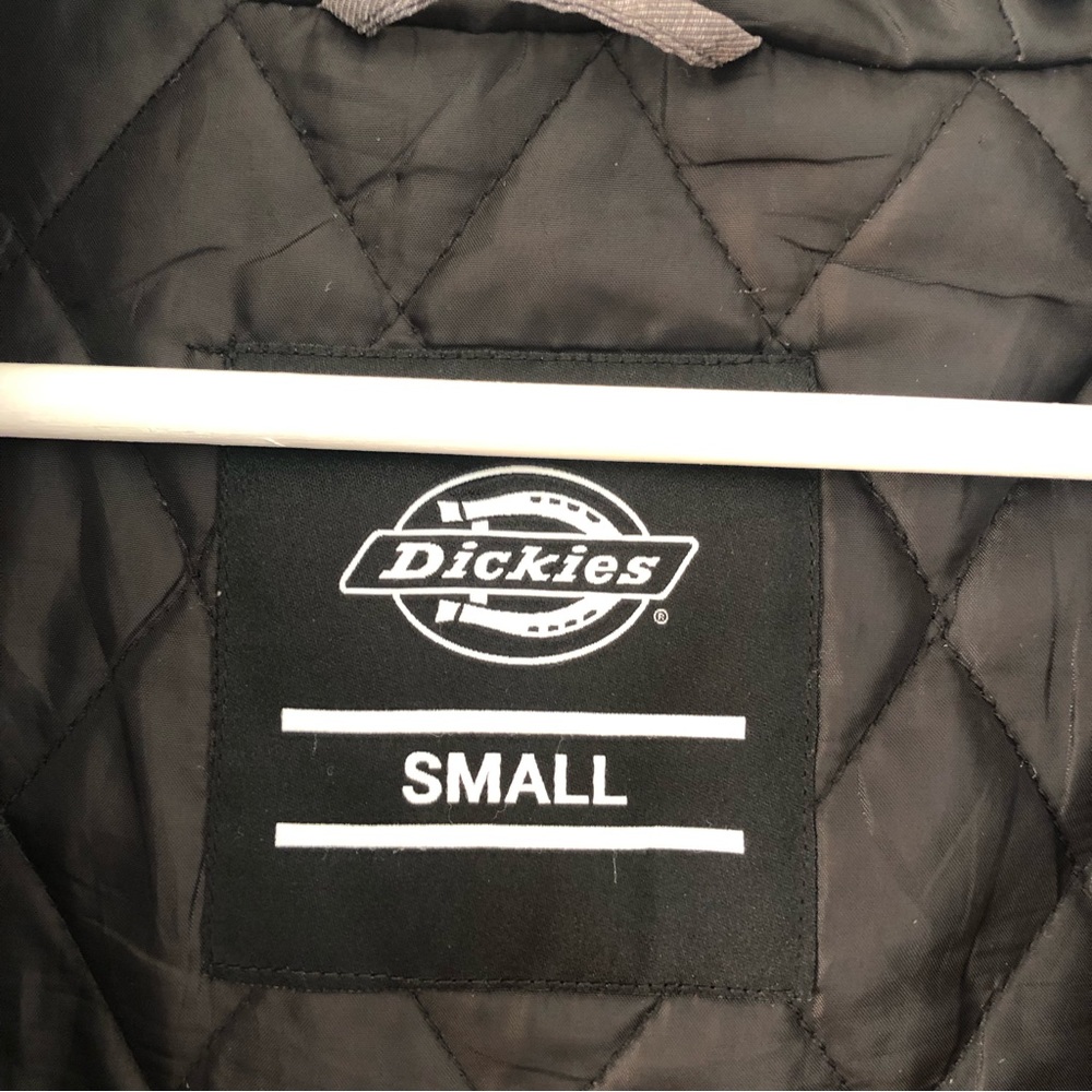 Dickies Winter Coat Winter Jacket Grey Black Size S Skater Jacket Snowboarding - Picture 8 of 12